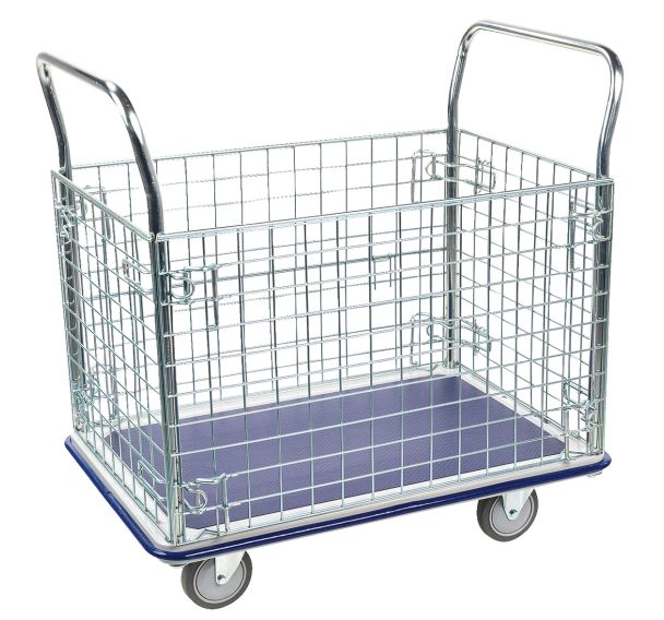 Chariot grillagé - Force 300 kg