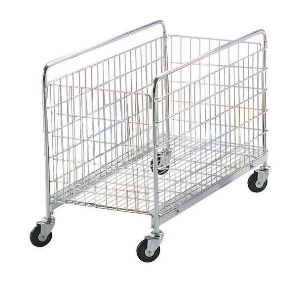 Chariot grillagé pliant - Force 50 kg