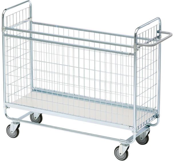 Chariot grillagé pour colis - Charge 200kg