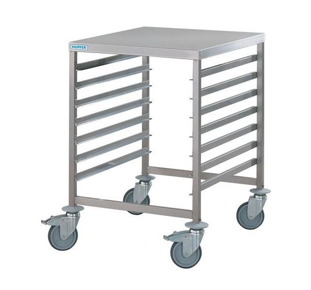 Chariot inox à glissières - Capacité 150 kg