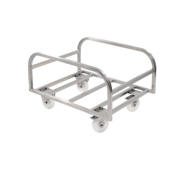 Chariot inox pour bac profond - Gilac