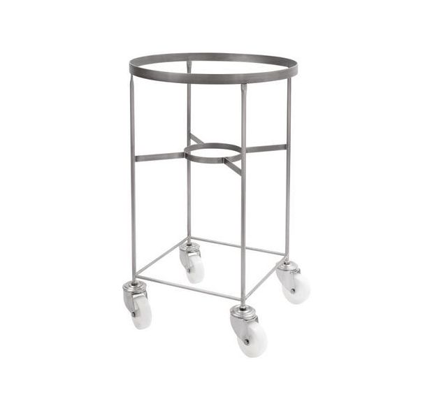 Chariot inox pour bac profond hémisphérique - GILAC