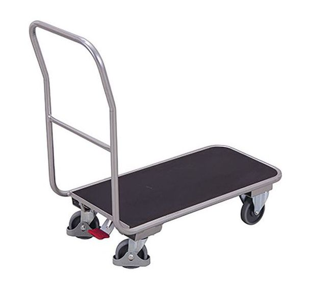 Chariot magasin en aluminium