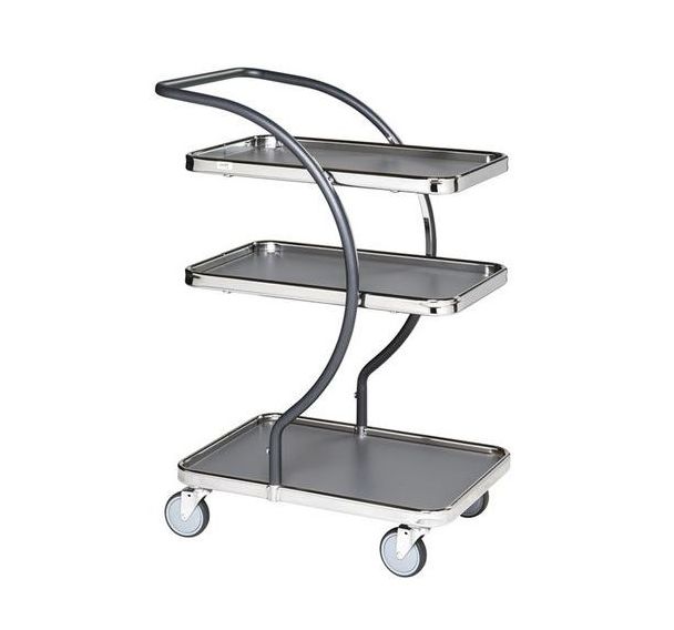 Chariot métal à plateaux C-Line - Force 120 kg