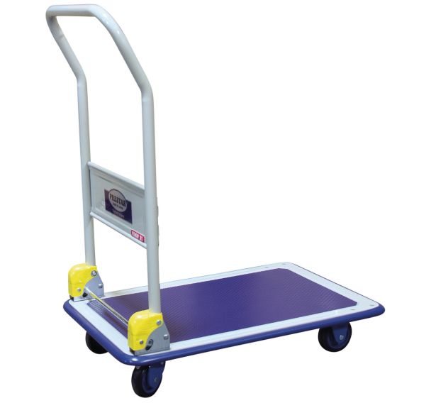 Chariot métal dossier rabattable - Capacité 150 ou 300 kg - Prestar