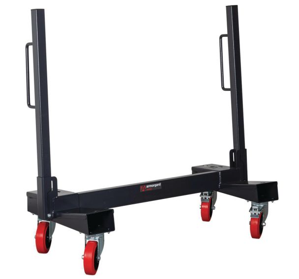 Chariot mobile porte plaque plâtre LA750 - 650x1350x1130 mm
