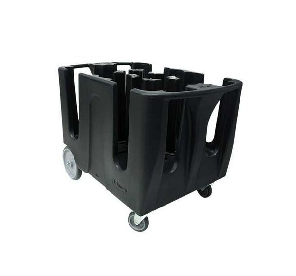 Chariot modulable pour assiettes carrées et rondes