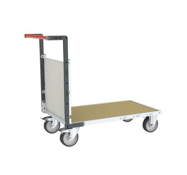 Chariot modulaire PP alvéolaire 1 dossier - Force 500 kg - FIMM