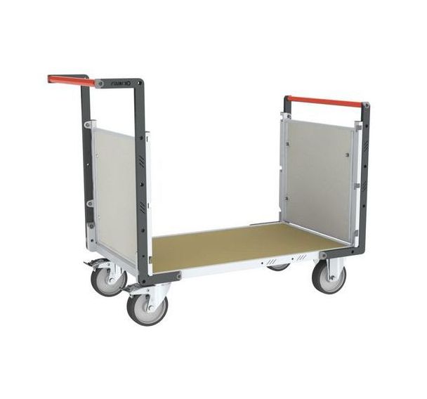 Chariot modulaire PP alvéolaire 2 dossiers - Force 500kg - FIMM