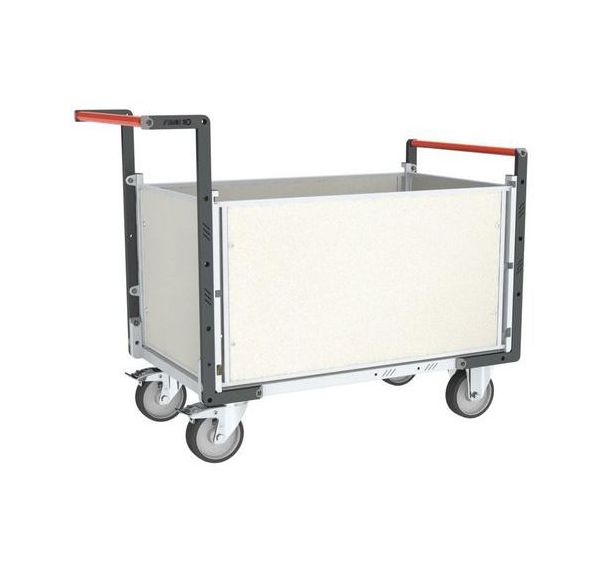 Chariot modulaire PP alvéolaire 2 dossiers et 2 ridelles - FIMM