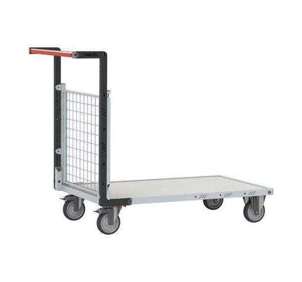 Chariot modulaire grillagé roues TPE 1 dossier - 1190x640x945mm - FIMM