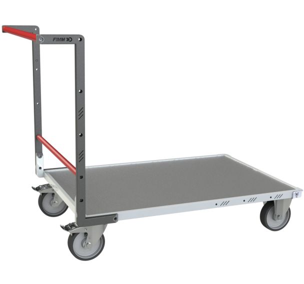 Chariot monté fixe roues TPE - 1365x795x980mm - FIMM