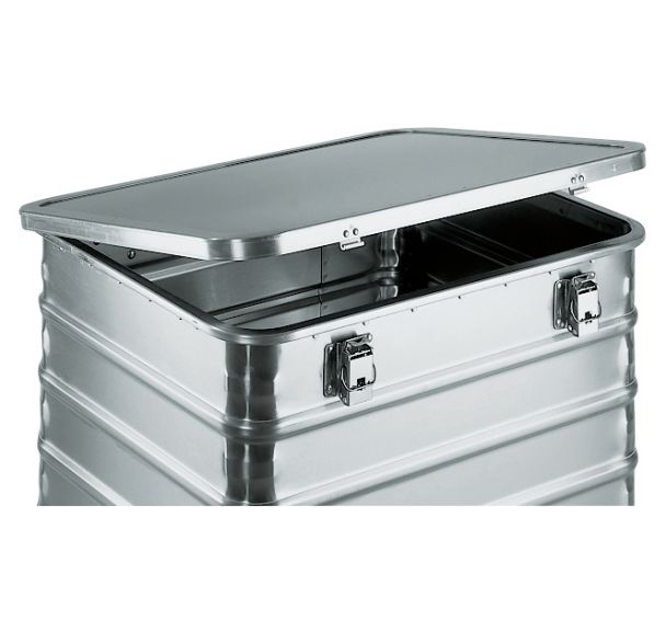 Chariot parois aluminium - Avec couvercle