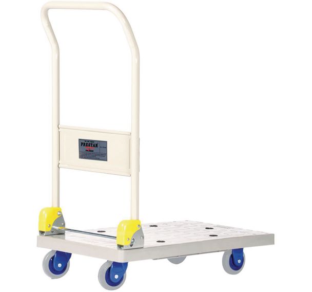 Chariot plastique dossier rabattable - Force 150 kg