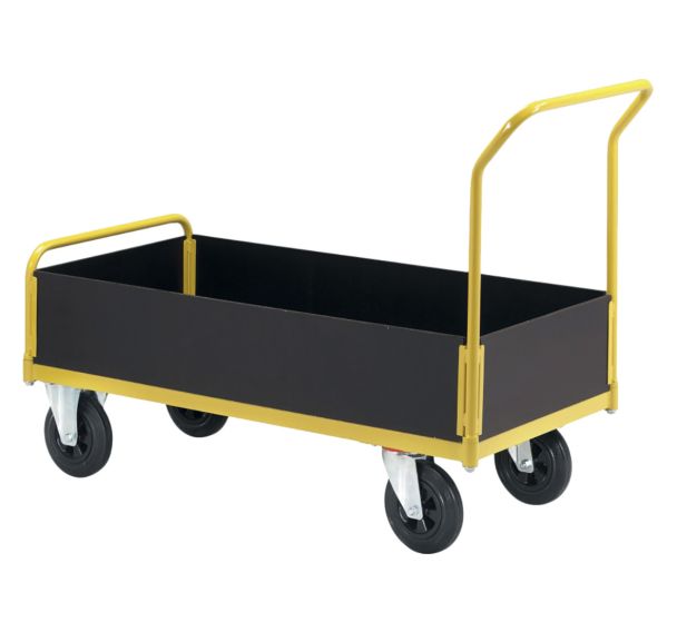 Chariot plateforme 4 cotés bas TW LWS 1000 Force 400 kg