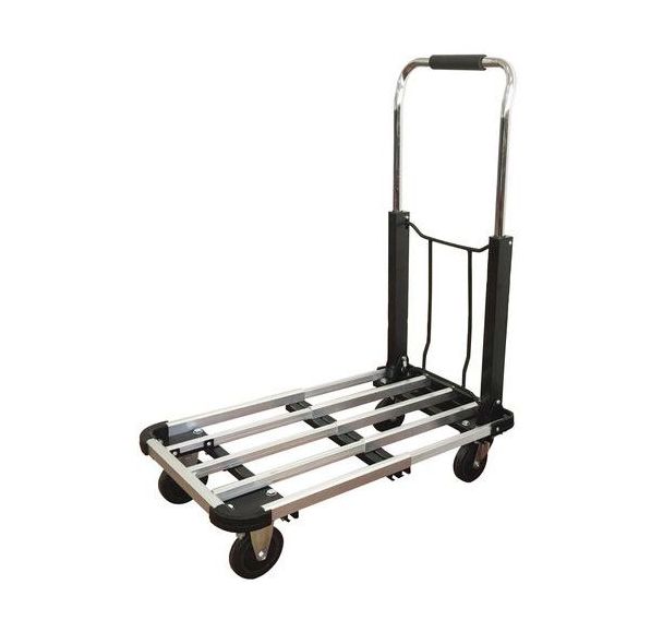 Chariot plateforme alu pliant - Force 150 kg