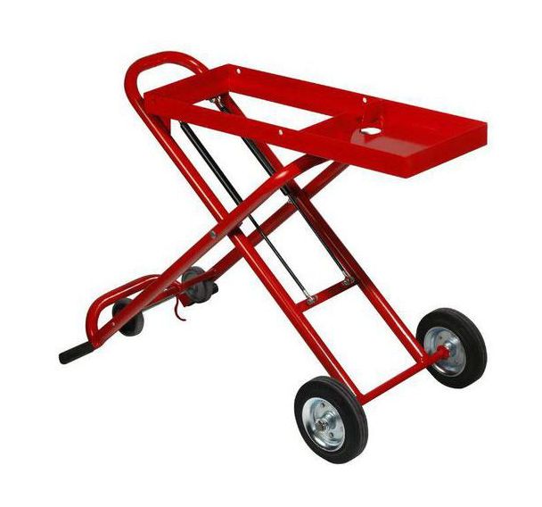 Chariot pliable pour machine à fileter 162120