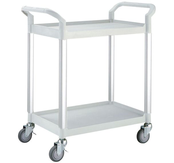 Chariot polypropylène - 2 plateaux - Capacité 250 kg