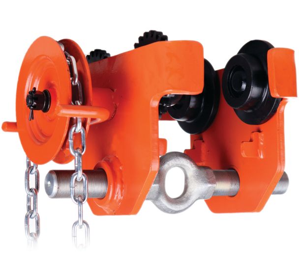 Chariot porte-palan mécanique - Force 500 à 2000 kg - Manutan Expert