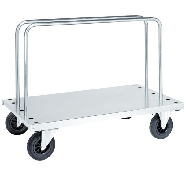 Chariot porte-panneaux avec arceaux KM439