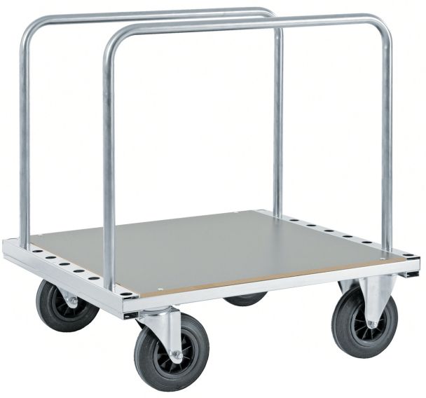 Chariot porte-panneaux avec arceaux KM539