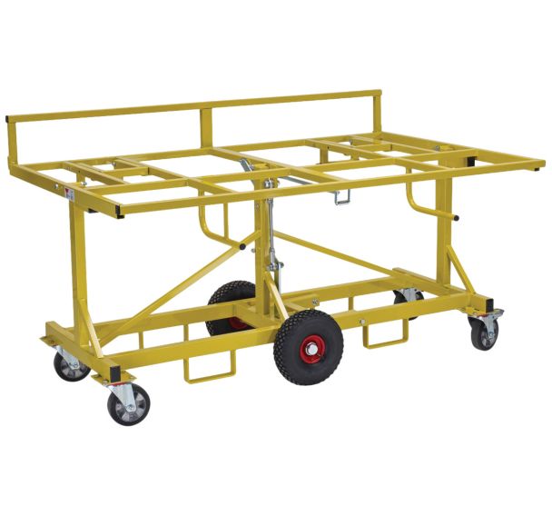 Chariot porte panneau basculant PBT