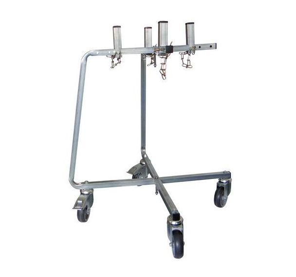 Chariot porte seau pliable charge maxi 50 kg