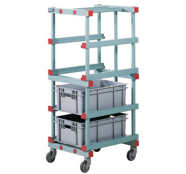 Chariot pour bacs - Longueur 660 mm