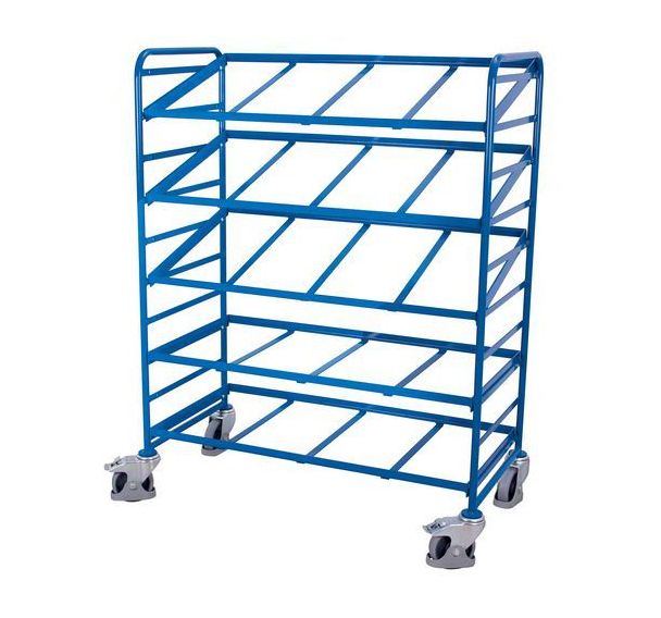 Chariot pour bacs norme Europe - 1240 x 610 mm - Capacité 250 kg