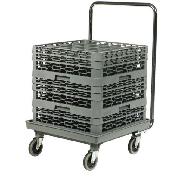Chariot pour casiers de lavage