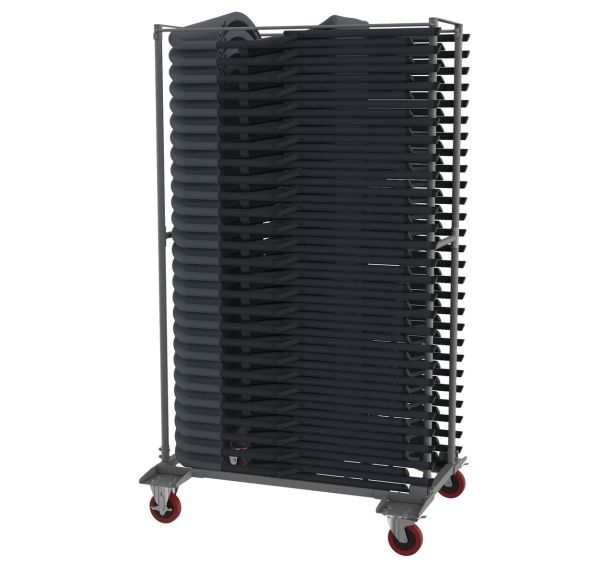 Chariot pour chaise Norman - gris clair