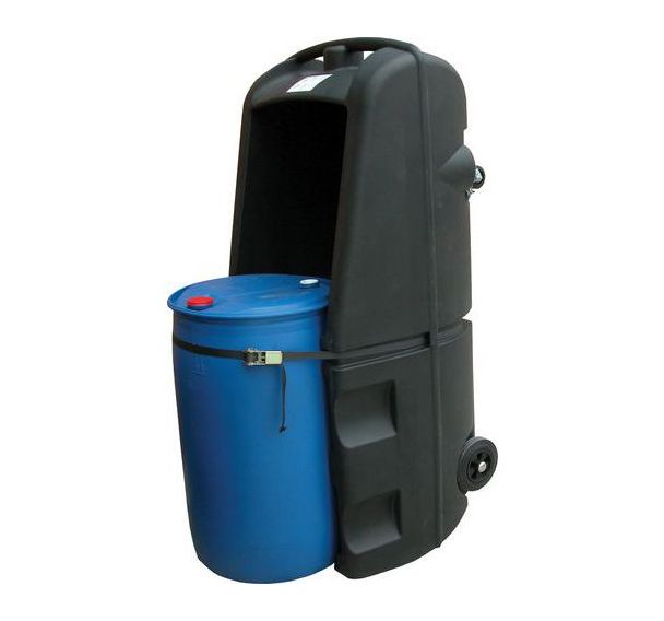 Chariot pour fut avec roulette noir - Jonesco