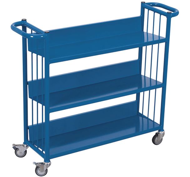 Chariot pour le transport et pour le stockage des livres