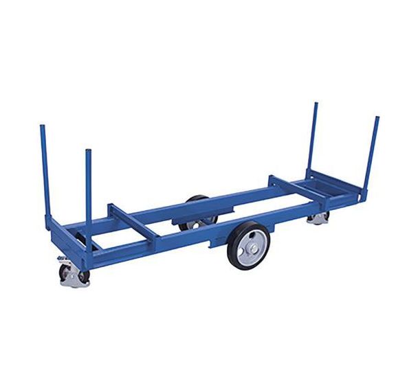 Chariot pour matériel avec 4 montants