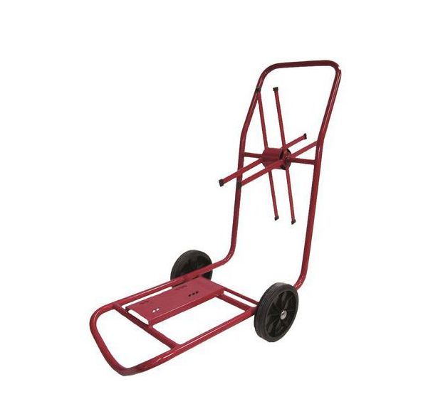 Chariot spécial incendie avec dévidoir