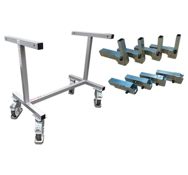 Chariot transfert de charges 400 kg avec ranchers rabattables - Fimm