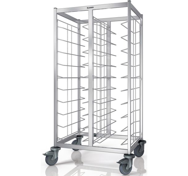 Chariots de débarrassage de plateaux TAW 2x10 Euronorm