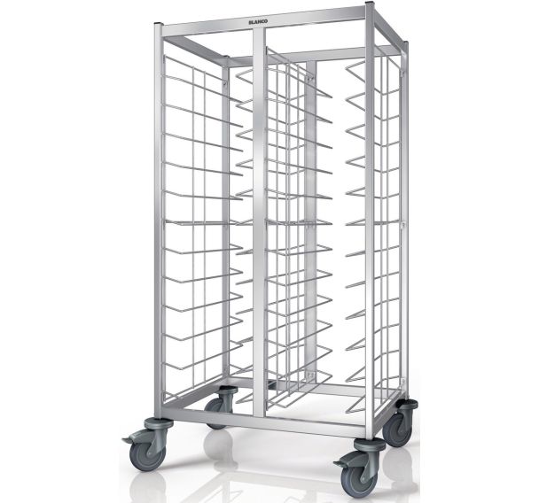 Chariots de débarrassage de plateaux TAW 2x12 Gastronorm