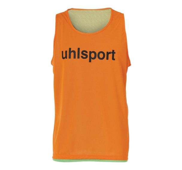 Chasuble réversible orange vert Uhlsport