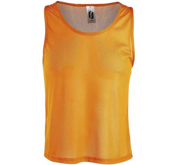 Chasuble personnalisable polyester orange