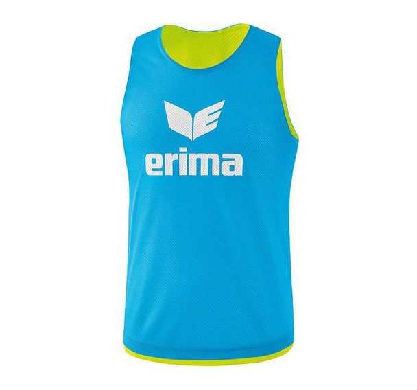 Chasuble  réversible jaune bleu curaçao Erima