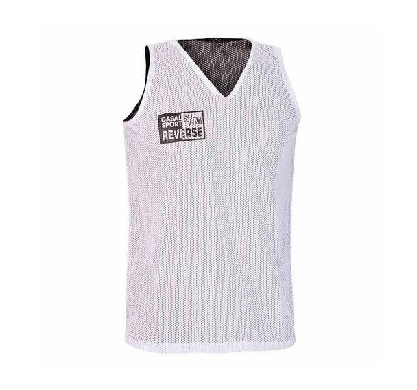 Chasuble réversible Pro - Casal Sport - Blanc/noir - XXL