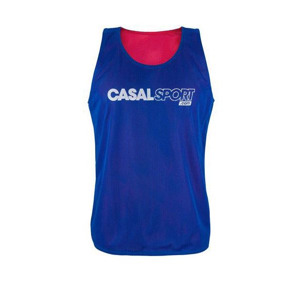 Chasuble réversible bleu royal rouge - Casal Sport