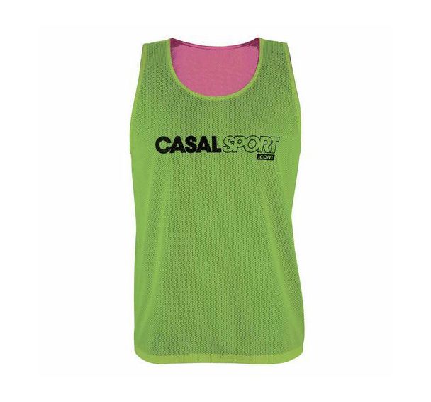 Chasuble réversible vert rose Casal Sport