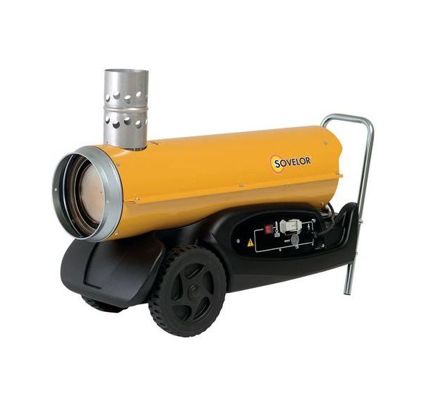 Chauffage à air pulsé mobile - Au fuel - À combustion indirecte - Sovelor