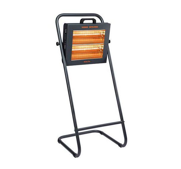Chauffage infrarouge FIRE - 3000W double lampe avec support