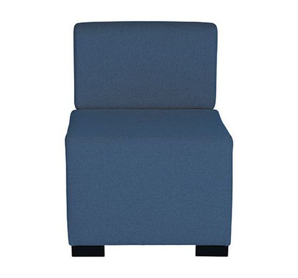 Chauffeuse 1 place Hizia tissu polyester - Alba