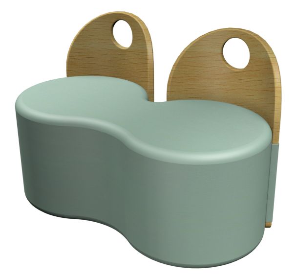 Chauffeuse 2 places 80/53,5x41 cm -Twiny