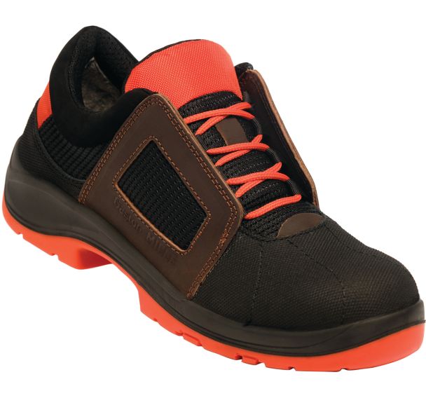 Chaussures de sécurité Air Lace - Pointure 44 - Noir/orange