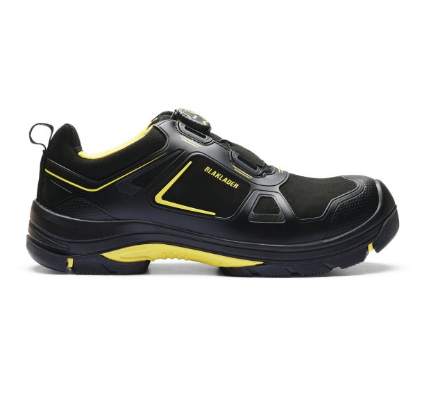 Chaussures de sécurité Gecko - Noir/jaune - Blåkläder